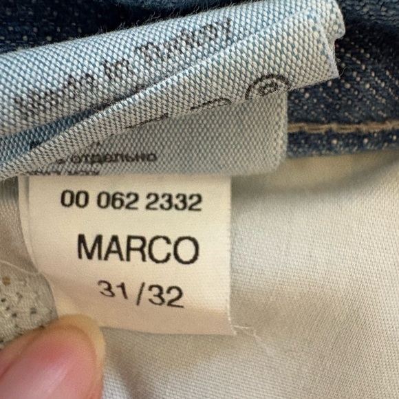 Mavi Blue Jeans. Mid rise straight leg. Size 31/32 - Picture 7 of 7